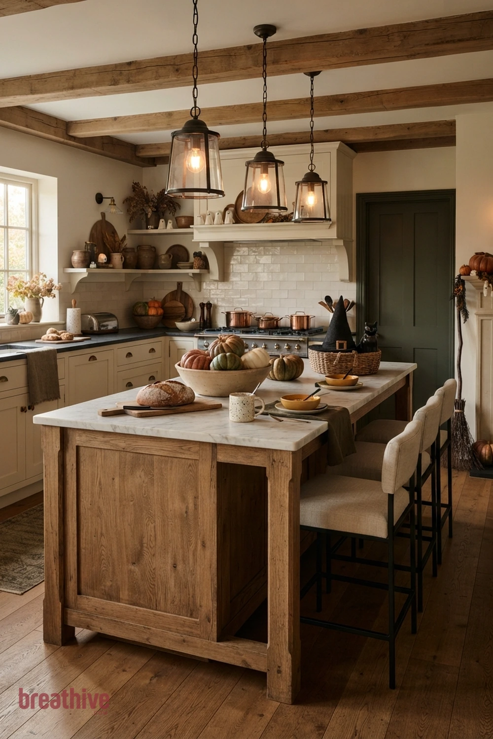 10 Halloween Kitchen Island Decor Ideas That Stay Functional