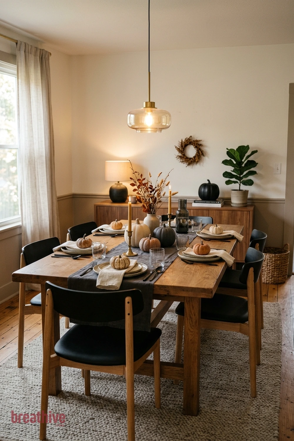 10 Minimalist Halloween Dining Room Decor Ideas With a Calm Look