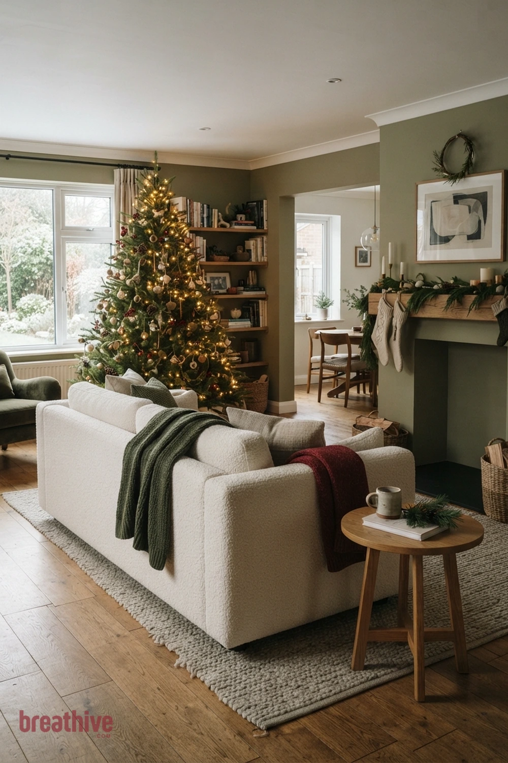 40 Christmas Living Room Ideas for a Cozy Magical Holiday