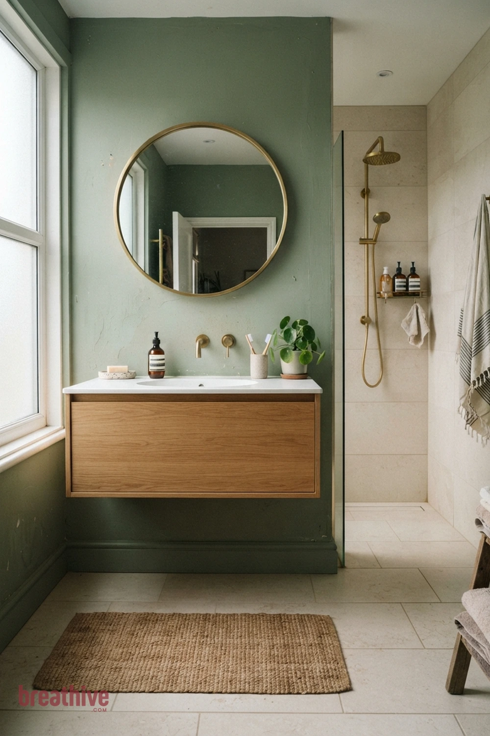 25 Green Bathroom Design Ideas that Bring Natures Calm into Your Home