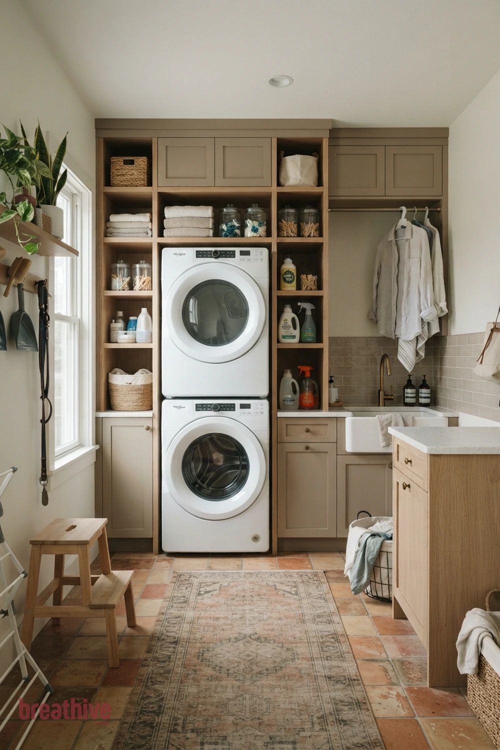 25 Essential Storage Solutions for An Organized Laundry Room
