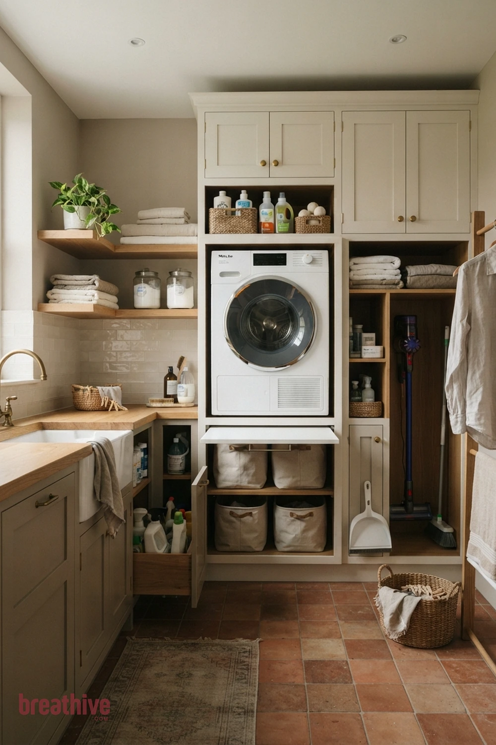 25 Creative Ideas for a Small Laundry Room Makeover