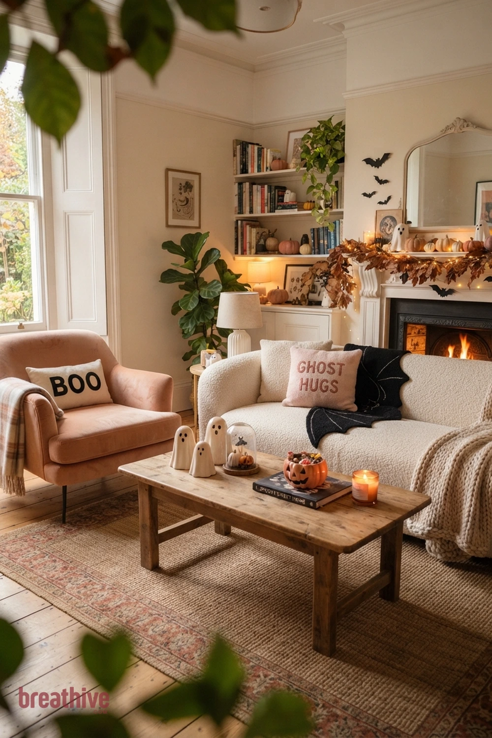 10 Sweet Spooky Living Room Decor Ideas With Playful Charm