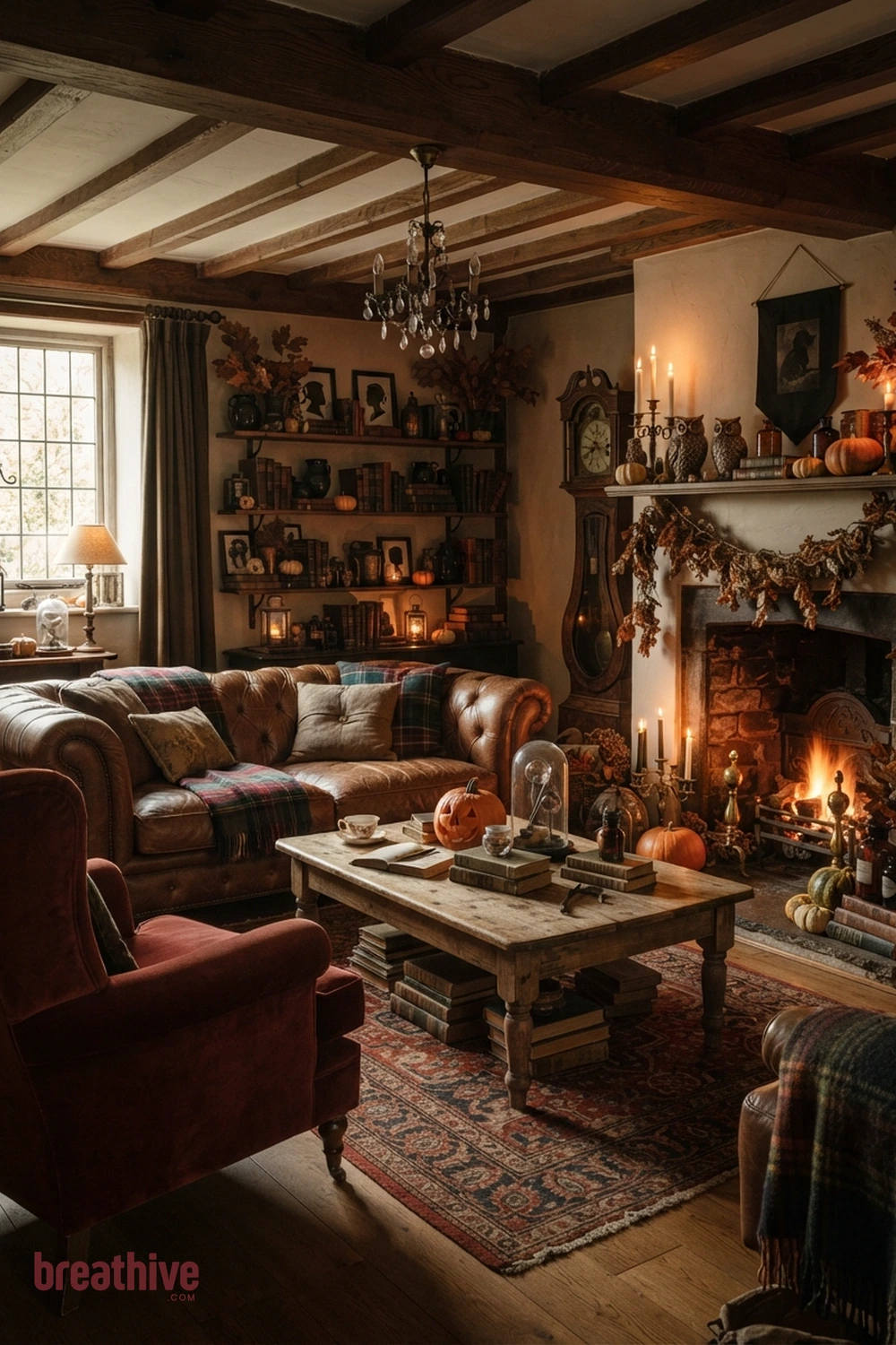 10 Vintage Halloween Living Room Ideas With Old-World Character