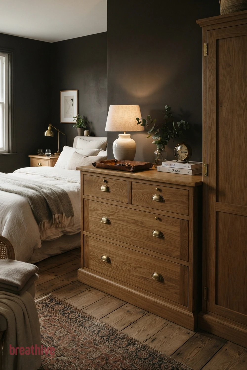 Choose Hardware That Matches the Mood in a luxury bedroom
