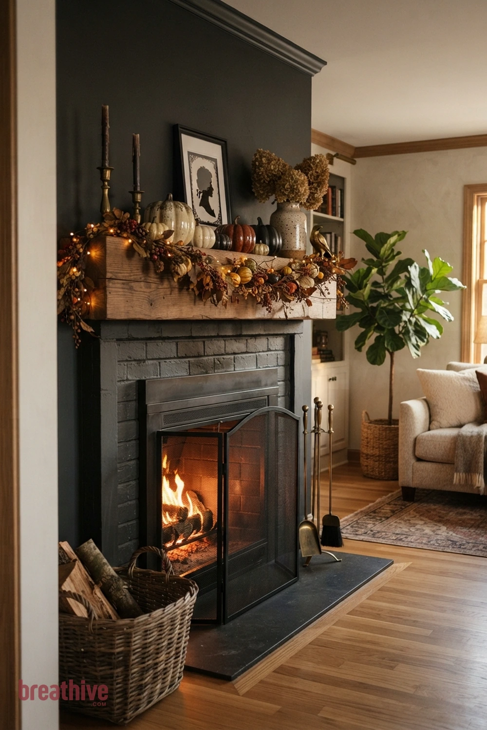 halloween mantle decor ideas