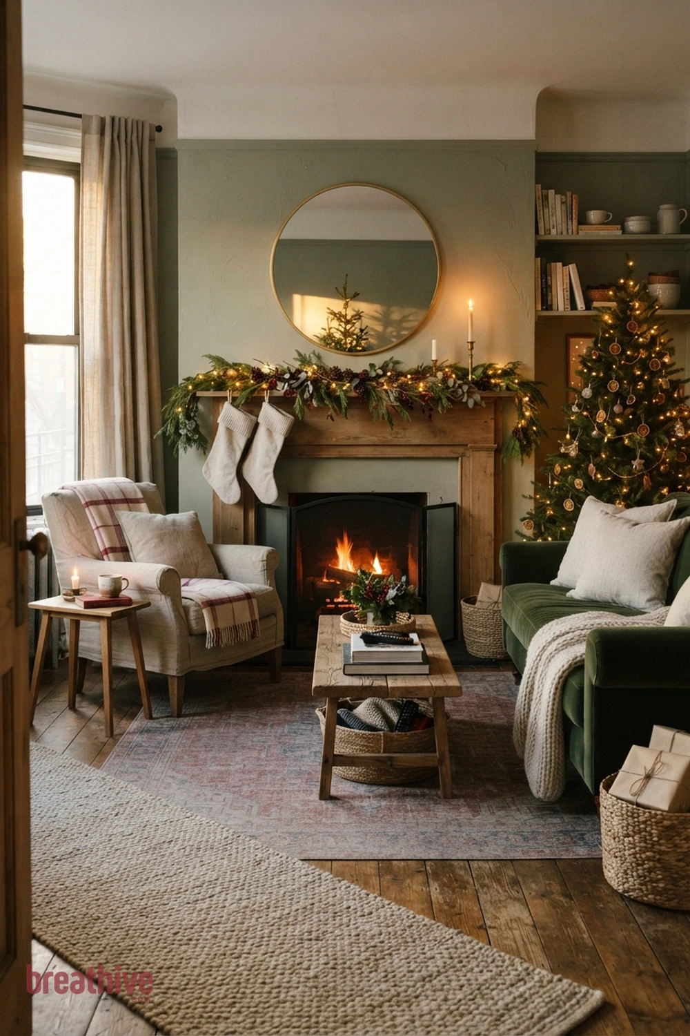 Christmas living room ideas