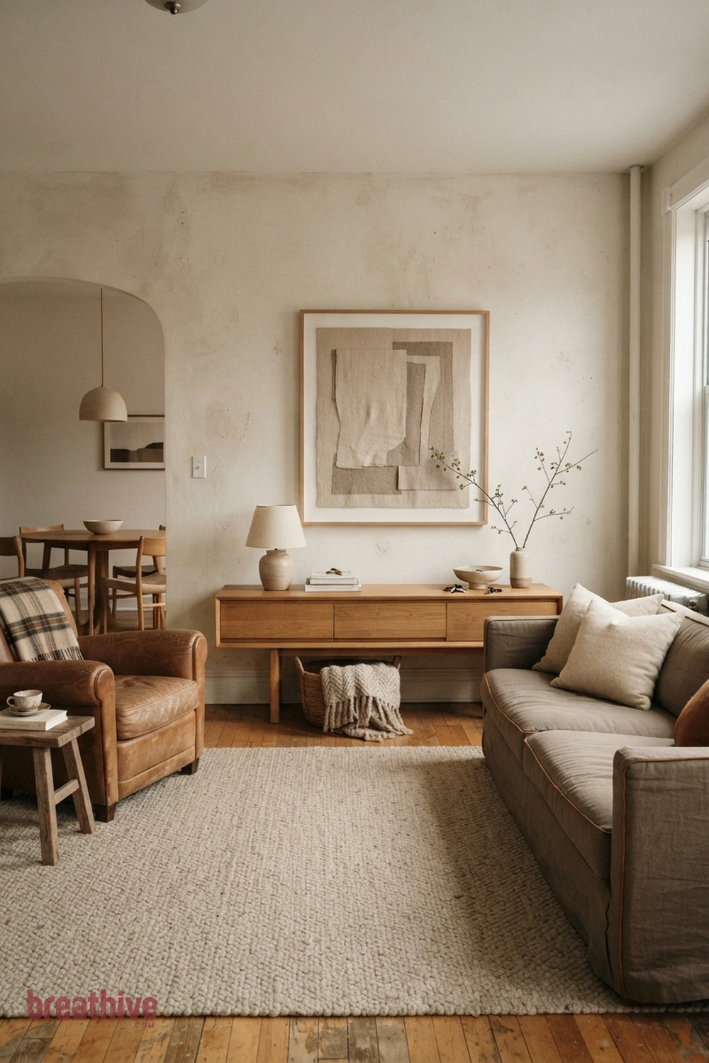 Create a Focal Wall Without Overdecorating in a thoughtful home decor