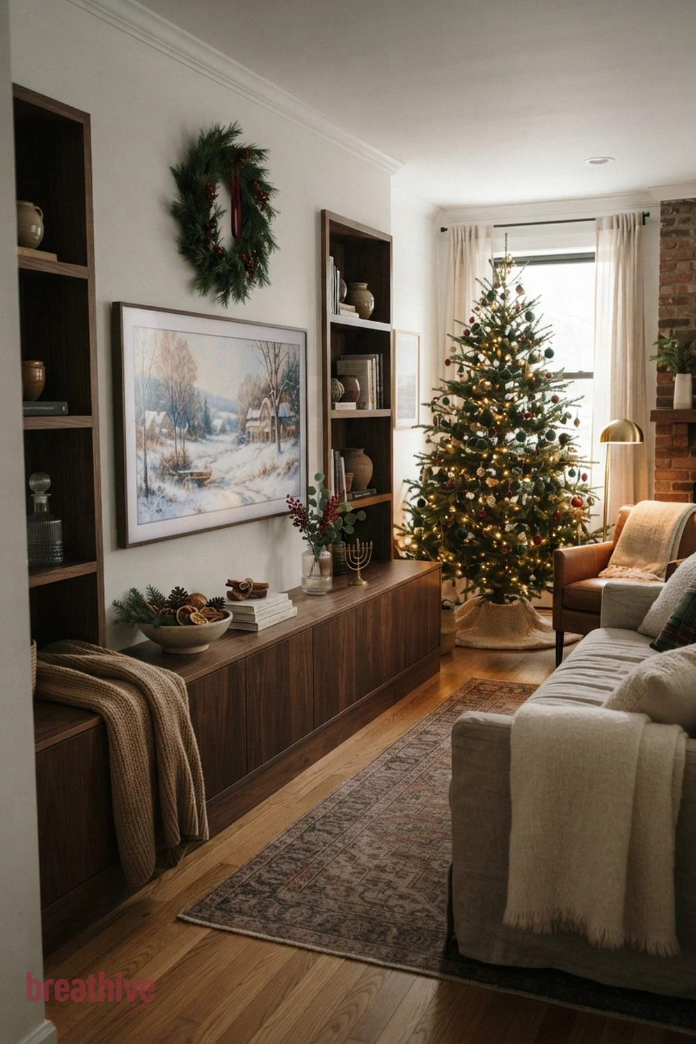 cozy Christmas apartment ideas