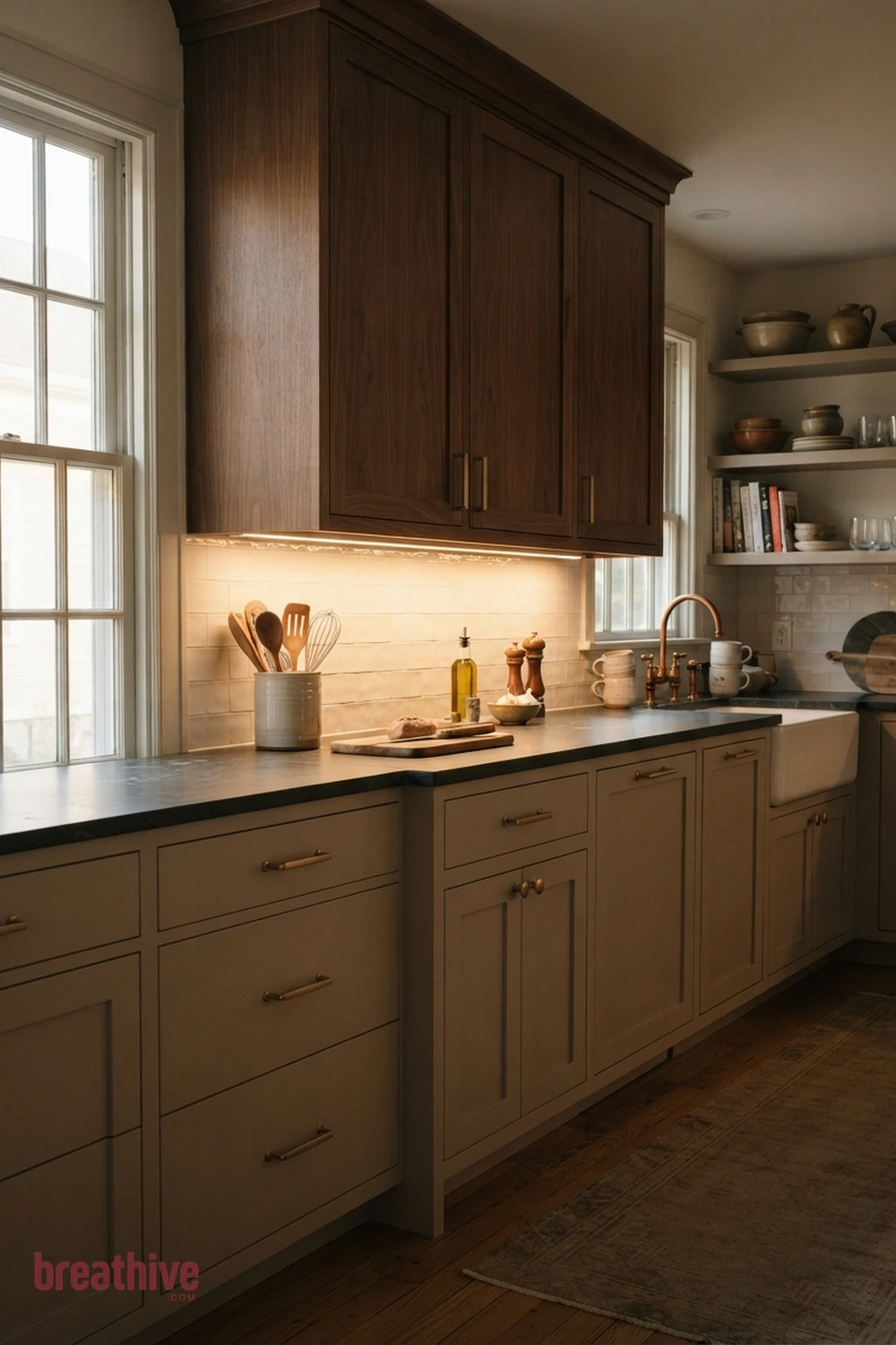 Add Under-Cabinet Lighting Without Visible Dots in a thoughtful kitchen