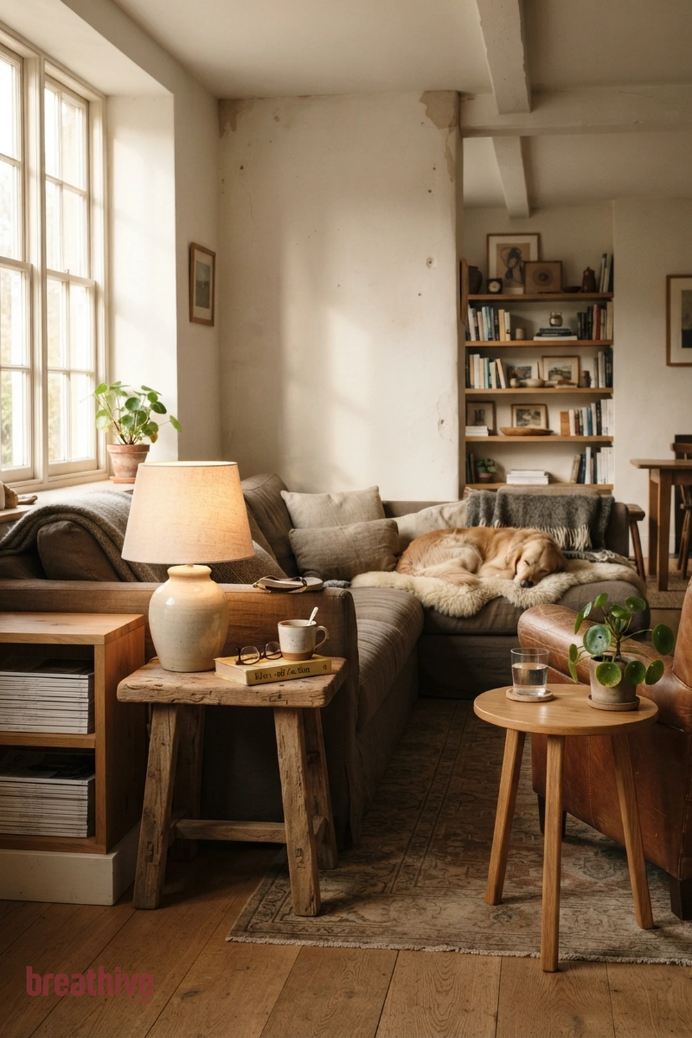 Add Side Tables Where They Are Actually Needed in a thoughtful living room