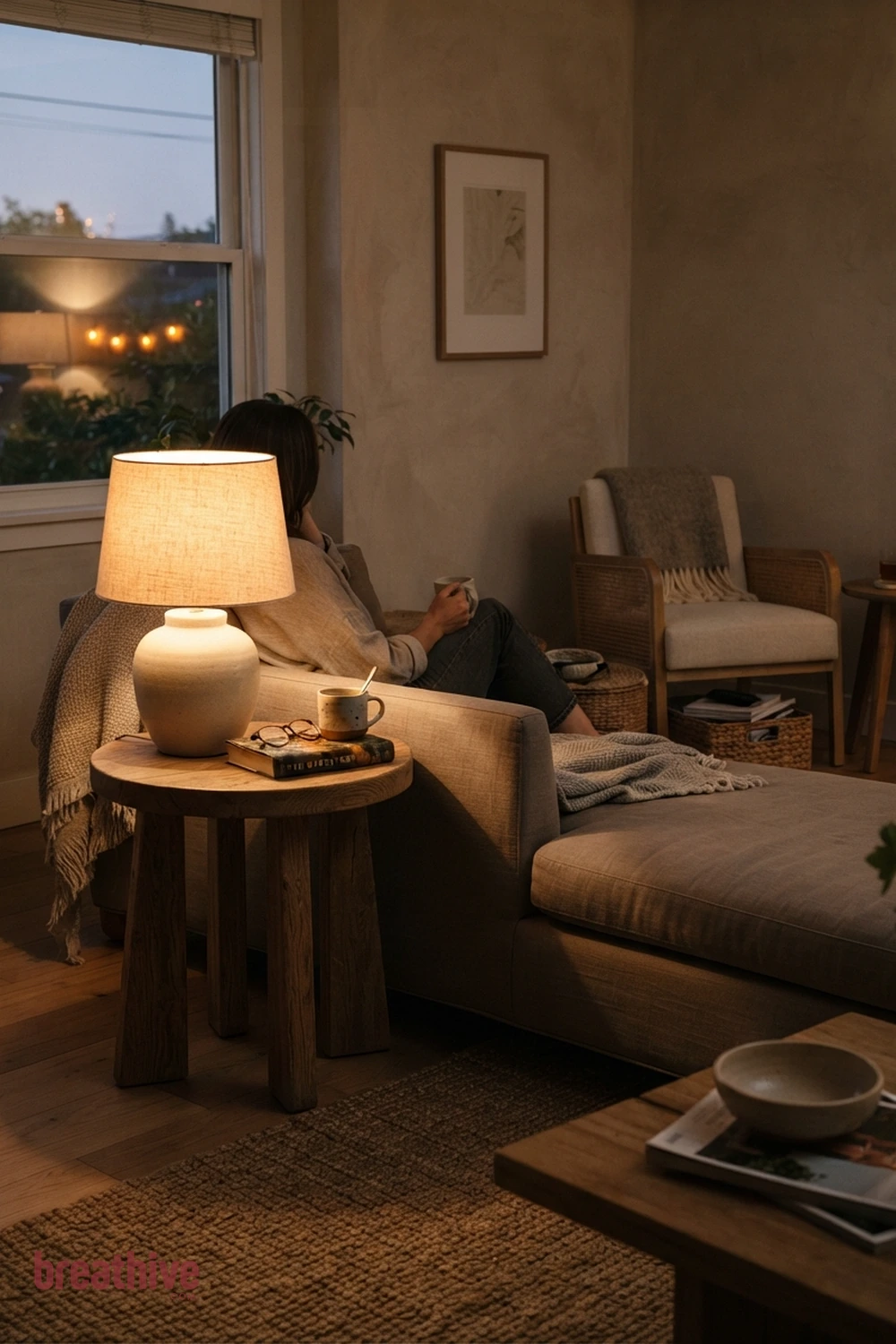 Add Side Tables Where They Are Actually Needed in a thoughtful home decor
