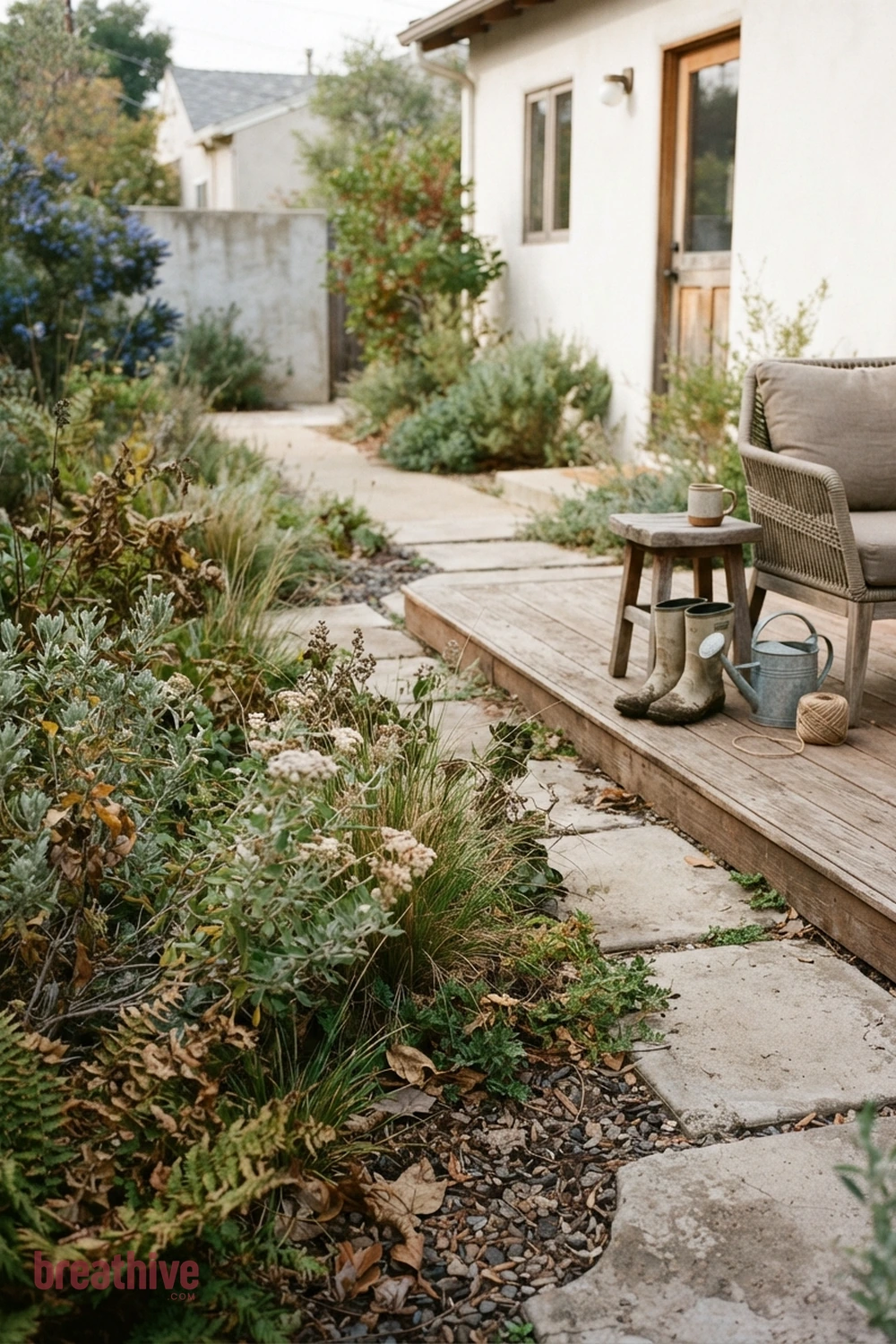 Choose Native-Looking Plant Layers in a thoughtful outdoor